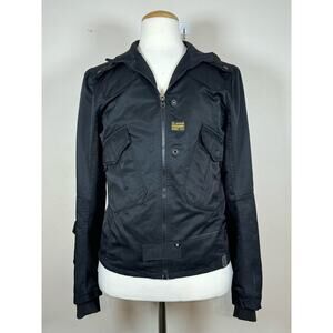 G-Star Originals Raw Denim Black Jacket Women's Size M - USED